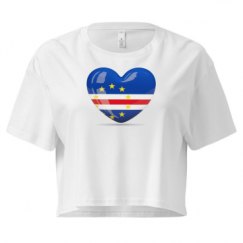 Ladies Festival Cali Crop Top Tee