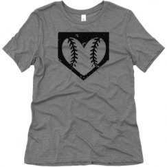 Ladies Relaxed Fit Super Soft Triblend Tee