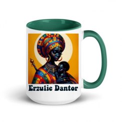 15oz Ceramic Mug with Color Inside