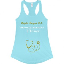 Ladies Slim Fit Racerback Tank Top