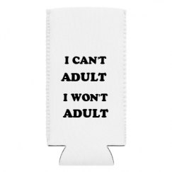 Slim 12 oz Can Cooler