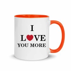 11oz Ceramic Mug with Color Inside