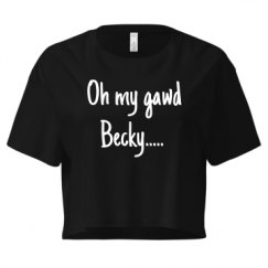 Ladies Festival Cali Crop Top Tee