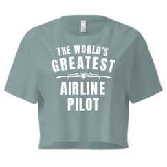 Ladies Festival Cali Crop Top Tee