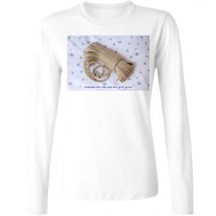 Ladies Relaxed Fit Basic Long Sleeve Tee