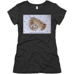Ladies Slim Fit Super Soft Triblend Tee