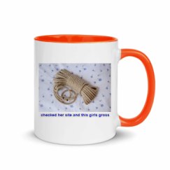 11oz Ceramic Mug with Color Inside