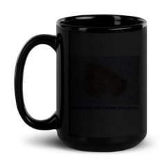 15oz Black Glossy Mug