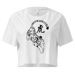 Ladies Festival Cali Crop Top Tee