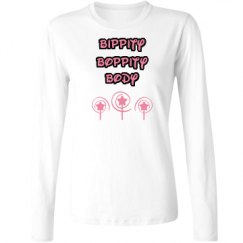 Ladies Relaxed Fit Basic Long Sleeve Tee