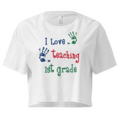 Ladies Festival Cali Crop Top Tee