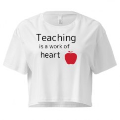 Ladies Festival Cali Crop Top Tee