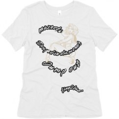 Ladies Relaxed Fit Super Soft Triblend Tee