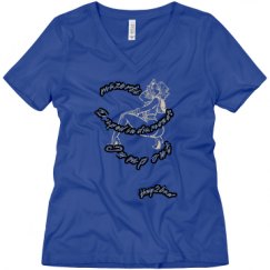 Ladies Relaxed Fit V-Neck Tee