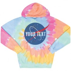 Unisex Tie-Dye Fleece Hoodie