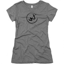 Ladies Slim Fit Super Soft Triblend Tee