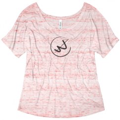 Ladies Flowy Slouchy Tee