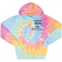 Unisex Tie-Dye Fleece Hoodie