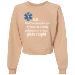 Women's Raglan Pullover Fleece