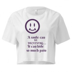 Ladies Festival Cali Crop Top Tee