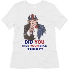 Ladies Relaxed Fit Super Soft Triblend Tee