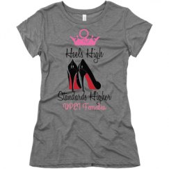 Ladies Slim Fit Super Soft Triblend Tee