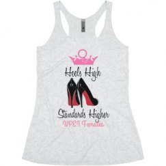 Ladies Slim Fit Super Soft Racerback Triblend Tank