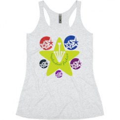 Ladies Slim Fit Super Soft Racerback Triblend Tank