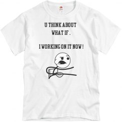 work on it then dream of it 