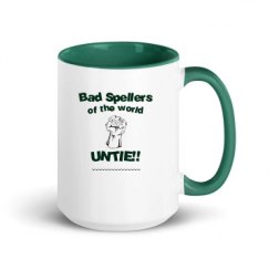 15oz Ceramic Mug with Color Inside