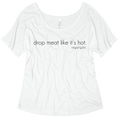 like it's hot... simple tee