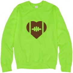 Unisex Neon Crewneck Sweatshirt