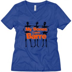 Ladies Relaxed Fit V-Neck Tee