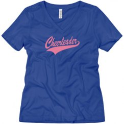 Ladies Relaxed Fit V-Neck Tee