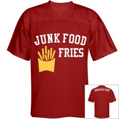 JUNK FOOD Cheese & Tomato Fries Jersey