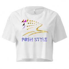 Ladies Festival Cali Crop Top Tee