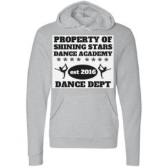 Unisex Fleece Pullover Midweight Hoodie