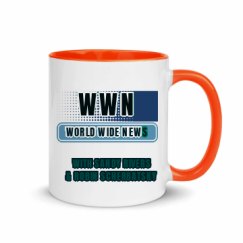 11oz Ceramic Mug with Color Inside