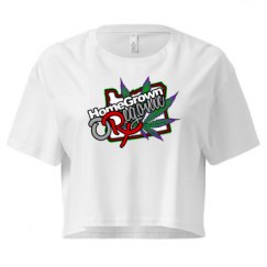 Ladies Festival Cali Crop Top Tee