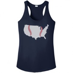 Ladies Athletic Performance Racerback Tank