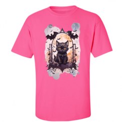 Unisex Ultra Cotton Safety Neon Crewneck Tee