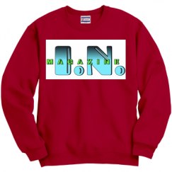Unisex Film and Foil Crewneck Sweatshirt