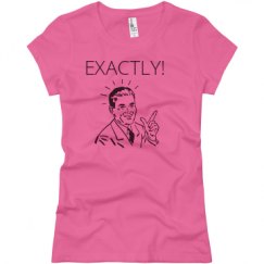 Ladies Slim Fit Basic Promo Jersey Tee