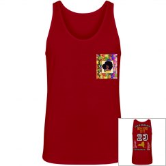 TEAM SMACKIN' NYC JERSEY TANK TOP (RED)