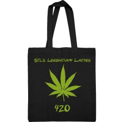 420 Canvas Tote Black