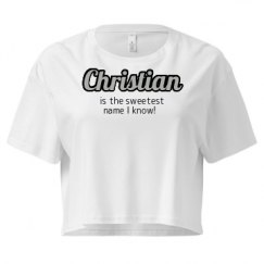 Ladies Festival Cali Crop Top Tee