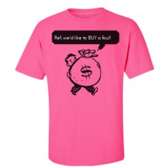 Unisex Ultra Cotton Safety Neon Crewneck Tee