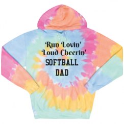 Unisex Tie-Dye Fleece Hoodie