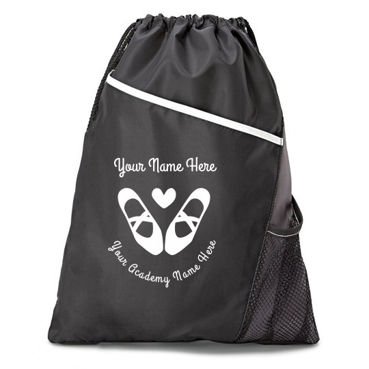 drawstring dance bag
