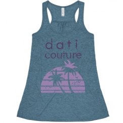 Ladies Flowy Racerback Tank